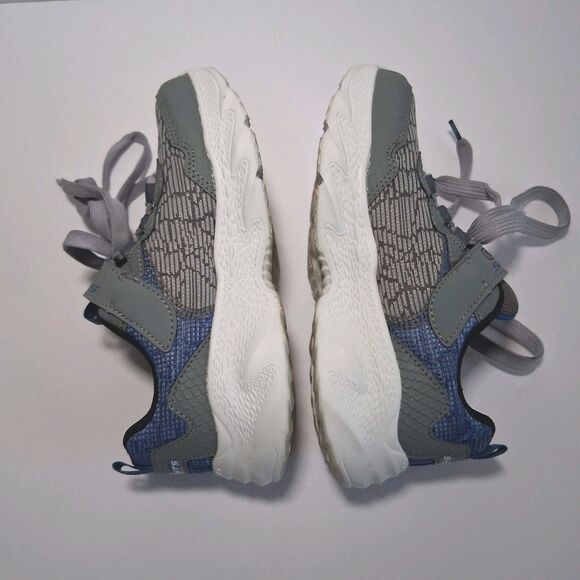 Skechers Creature Lights shark Bots light up Shoes kids size 2 Box - Picture 4 of 9